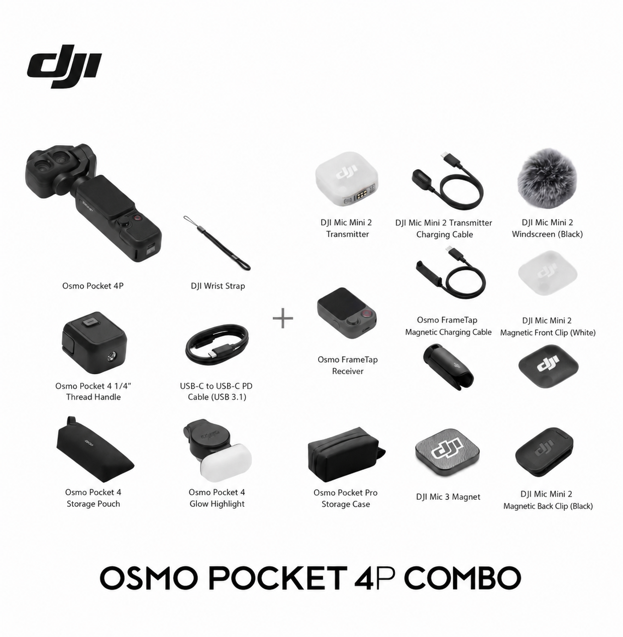 DJI Osmo Pocket 4 Pro Vlog Combo