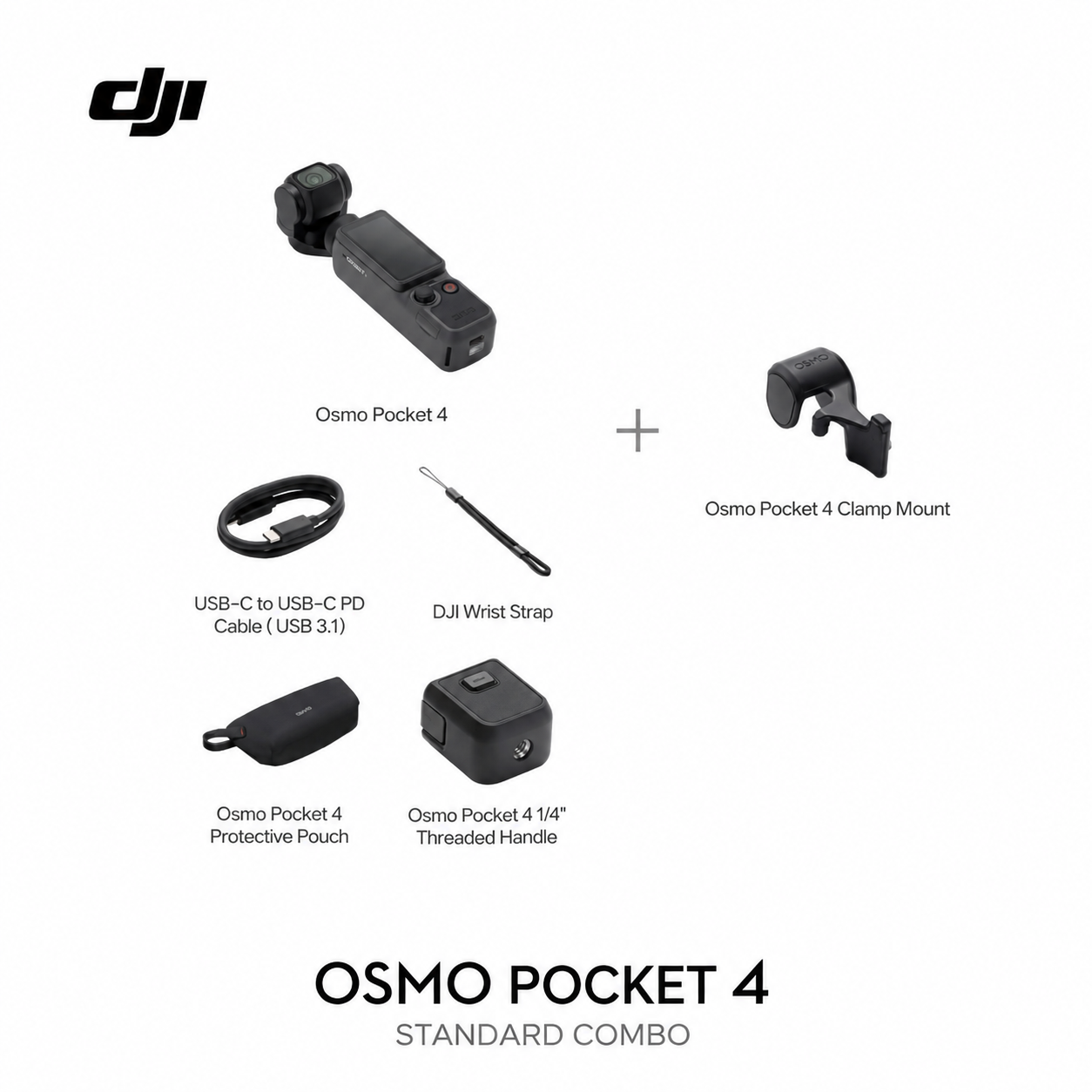 DJI Osmo Pocket 4 Standard combo